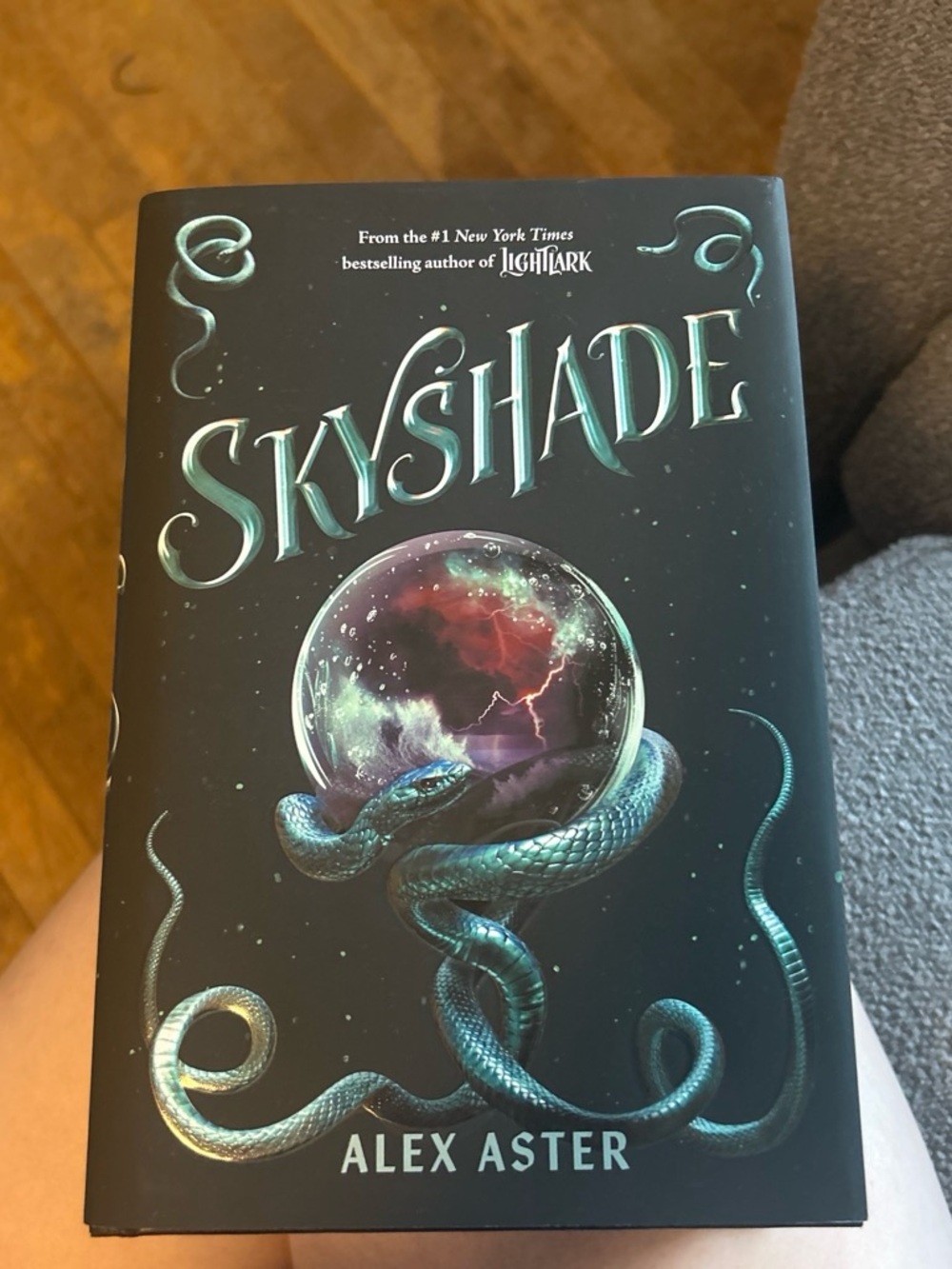 Skyshade by Alex Aster - Teal & Black Hardcover